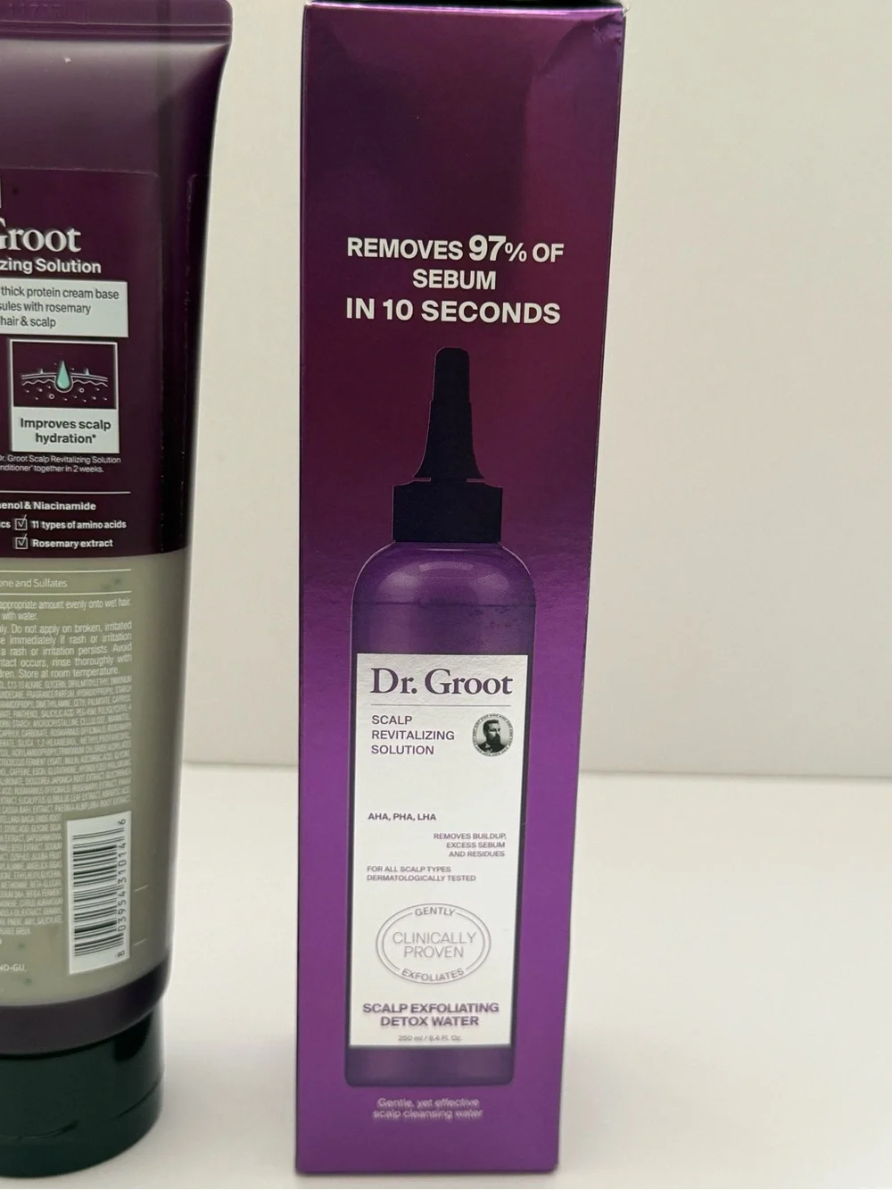 Dr. Groot Scalp Revitalizing Detox Water & Hair Thickening Conditioner Set